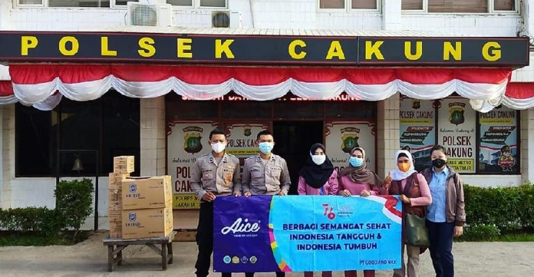 Aice Group Kembali Salurkan Jutaan Es Krim dan Masker untuk Masyarakat