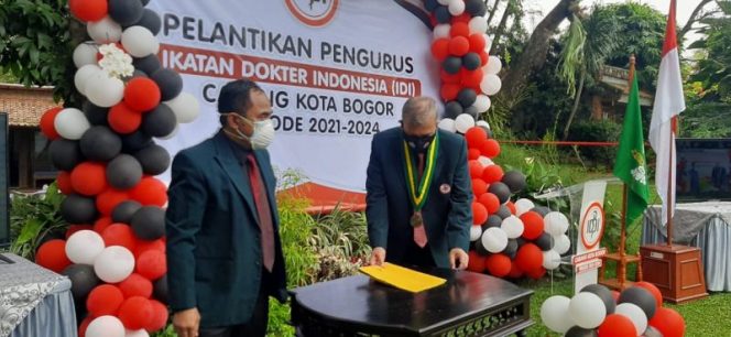 
 Lancar dan Hikmat, Acara Pelantikan Ketua IDI Kota Bogor
