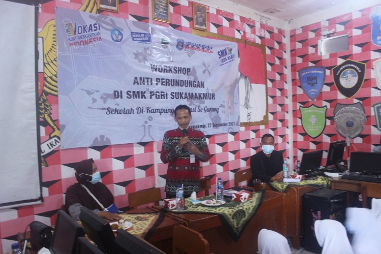 Gelar Workshop Anti Perundungan, SMK PGRI Sukamakmur Dapat Apresiasi dari KPAD Kabupaten Bogor