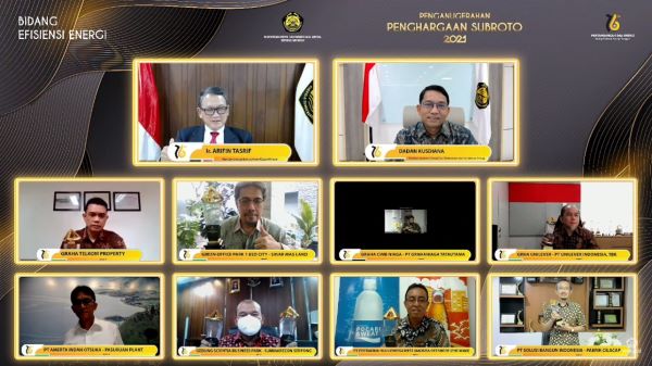 Sinar Mas Land Kembali Raih Penghargaan Subroto di Bidang Efisiensi Energi 2021 dari Kementerian ESDM