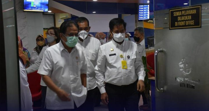 Menteri ATR/Kepala BPN Mengunjungi Kantah Kota Bogor