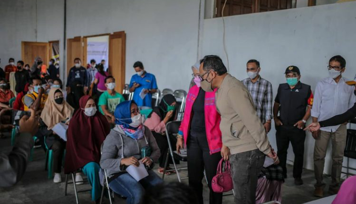 Vaksinasi Adhyaksa Sehat Percepat Target Vaksin di Kota Bogor