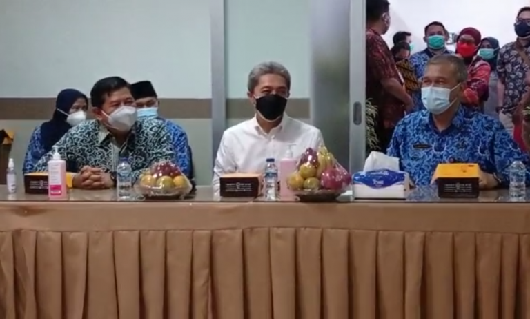 Dedie Tinjau Penerapan SMK3 PP 50 Tahun 2012 di RSUD Kota Bogor