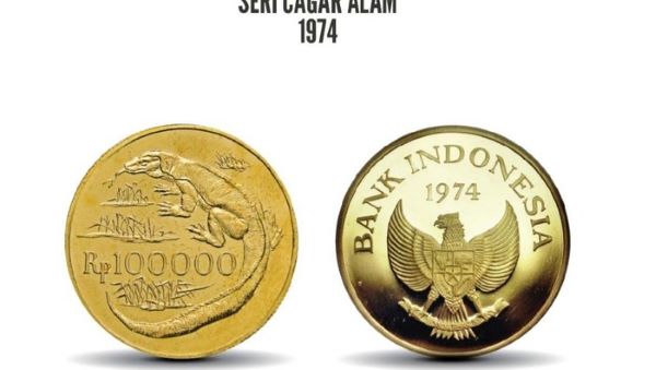 Bank Indonesia Punya Uang Logam Berbahan Emas