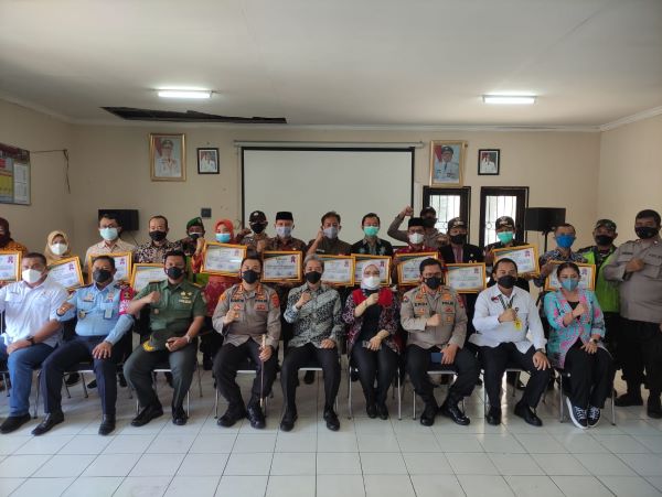 Capai Vaksinasi 100 Persen, 15 Kelurahan di Kota Bogor Dapat Penghargaan