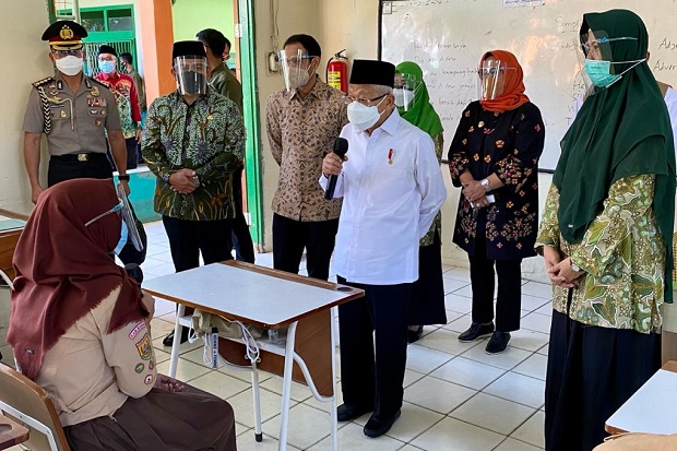 Kereen! 80 Persen Sekolah di Kabupaten Bogor Sudah Melakukan PTM