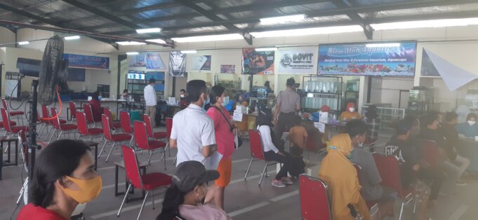 Tak Hanya Jualan, Sentra Ikan Hias Bogor Aquatic Center Gelar Vaksinasi