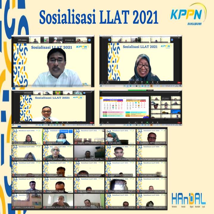Sosialisasi Langkah-Langkah Akhir Tahun Anggaran 2021 KPPN Sukabumi