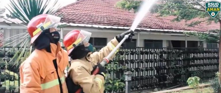 RSUD Kota Bogor Gelar Pelatihan Simulasi Kebakaran