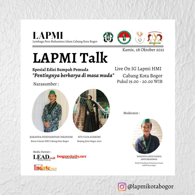 Bangun Keakraban, LAPMI Bakal Gelar LAPMI TALK