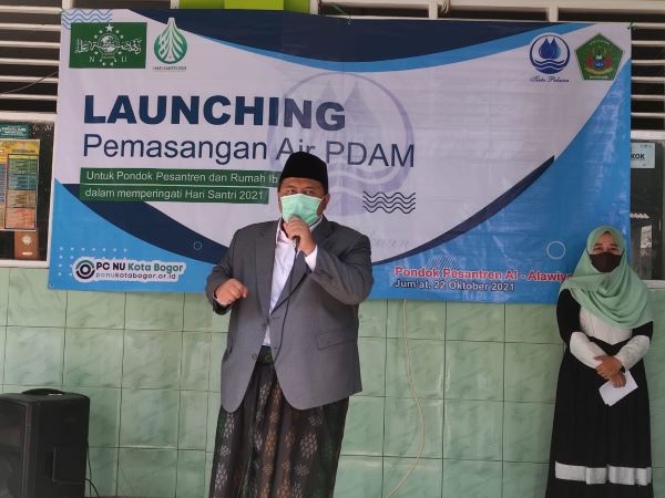 Hari Santri Nasional 2021, Perumda Tirta Pakuan Kota Bogor Pasang Air Bersih Gratis ke 10 Pondok Pesantren