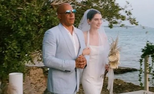 Vin Diesel Dampingi Putri Paul Walker Saat Menikah