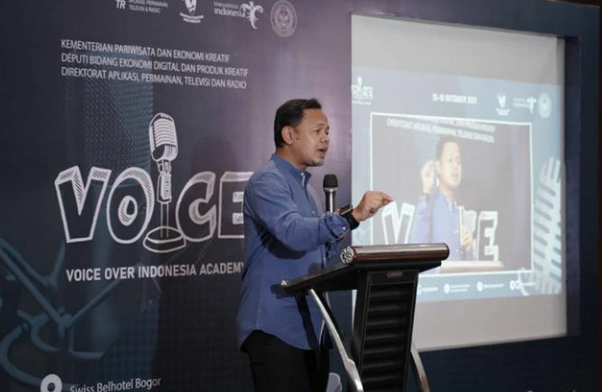 Pelatihan Voice Over, Bima Arya Harap Bantu Membumikan Pancasila