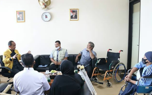 DPRD Kota Bogor Dukung Atlet NPCI Berlaga di Peparnas XVI 2021 Papua