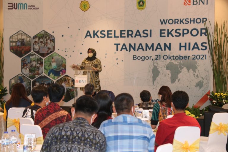 Mantap, Omzet Rata-Rata Ekspor Tanaman Hias Se-Kabupaten Bogor Capai 300 Juta Per Hari