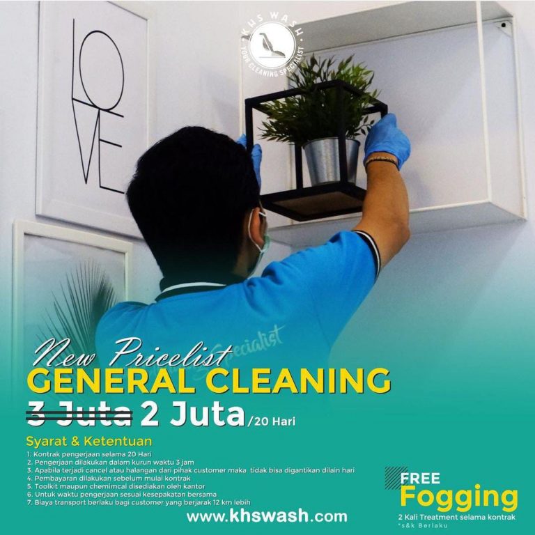 Apa Sih Pentingnya General Cleaning?