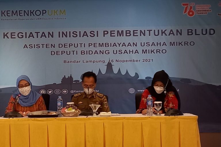 KemenKopUKM Inisiasi Pembentukan BLUD Dana Bergulir di Lampung