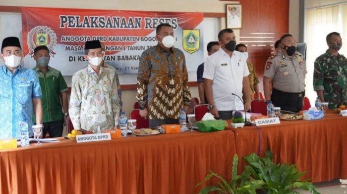 Masa Persidangan I Anggota DPRD Kabupaten Bogor Gelar Reses di Enam Dapil
