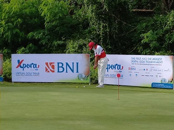 
 Xpora Virtual Golf Tour 2021.(Gibran/Bogordaily.net)