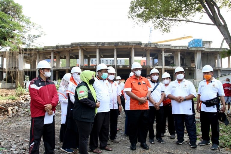 Ketua DPRD Kota Bogor Tinjau Pembangunan Masjid Agung Bogor
