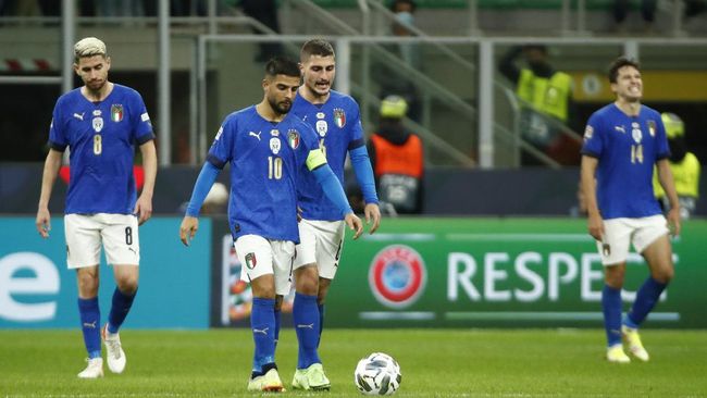 Lolos ke Piala Dunia Harus Melalui Babak Play-off, Italia Khawatir Bertemu Portugal