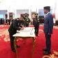 Presiden Jokowi melantik Jenderal TNI Dudung Abdurachman jadi KSAD