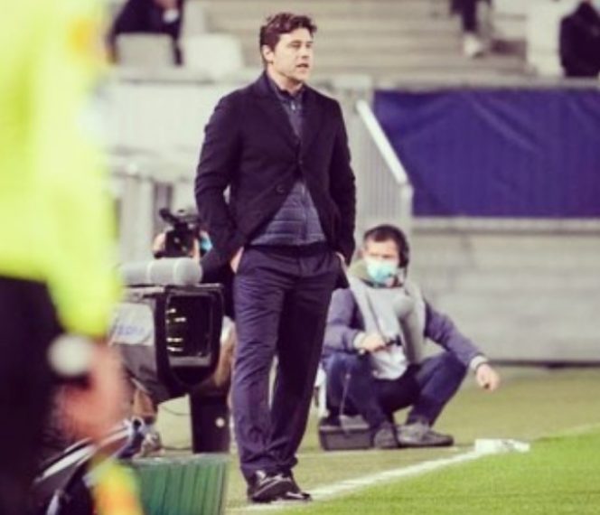 
 Mauricio Pochettino saat melatih PSG. (Instagram@
pochettino/Bogordaily.net)