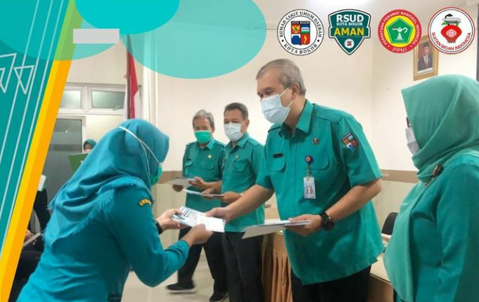 Jalankan SOP Dengan Baik, Perawat dan Bidan RSUD Kota Bogor Dapat Penghargaan