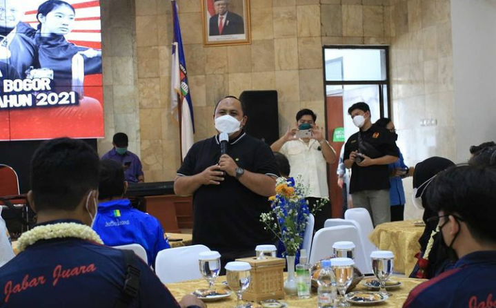 Ketua DPRD Kota Bogor Atang Trisnanto Apresiasi Atlet PON XX Papua