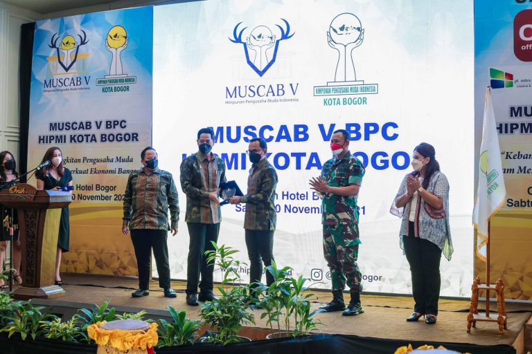 Buka Muscab ke-V HIPMI Kota Bogor, Bima Arya Ajak Antisipasi Peluang