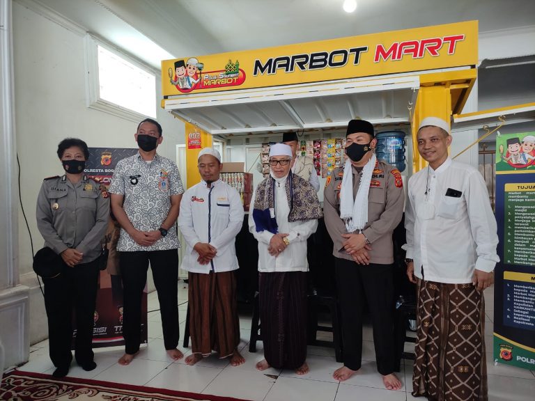 Jalin Sinergi Dengan Masjid, Polresta Bogor Kota Resmikan Marbotmart
