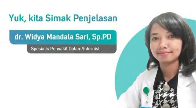 
 Dokter Spesialis Penyakit Dalam atau Internist Bogor Senior Hospital, dr. Widya Mandala Sari, Sp. PD. (Istimewa/Bogordaily.net)