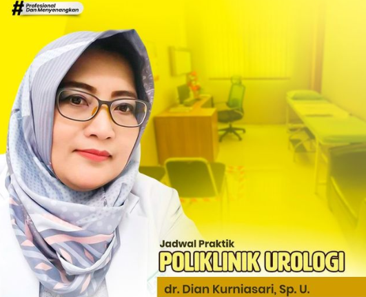 
 dr. Dian Kurniasari, Sp.U poliklinik Urologi RSOP Ciamis. (Istimewa/Bogordaily.net)