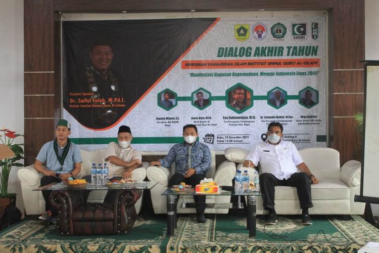 Jaga Tali Silaturahmi HMI IUQI Bogor Gelar Dialog Akhir Tahun