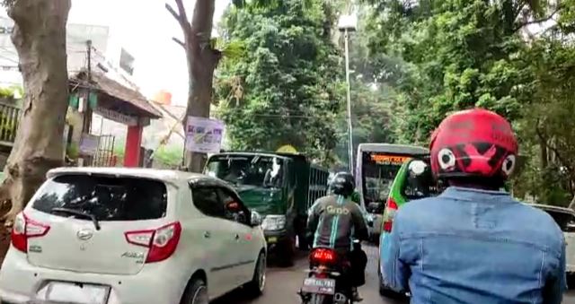 Gegara Disperumkim Kota Bogor Jalan Ahmad Yani Macet Parah
