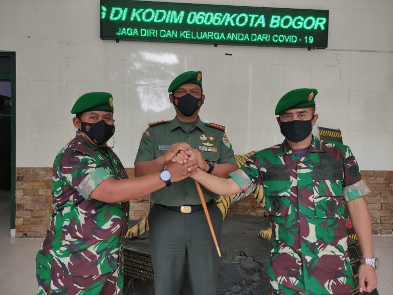 Serah Jabatan Kepala Staff Kodim 0606/Kota Bogor, Ini Pesan Dandim