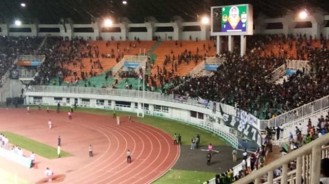 PSSI Bahas Uji Coba Penonton Liga 2 di Pakansari Bogor