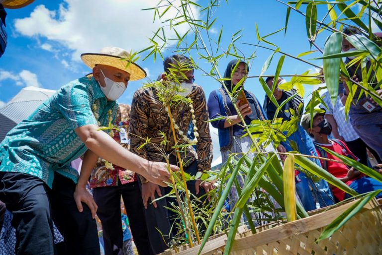 Menteri Teten Perkuat Kolaborasi Kembangkan Potensi Global Produk Bambu Asal Garut