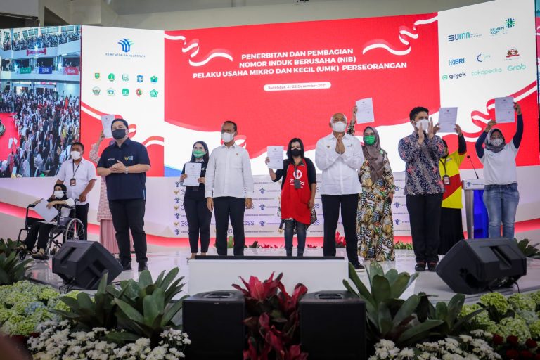 Percepat Penerbitan NIB di Jawa Timur, Menteri Teten Tegaskan Pentingnya UMKM Berbadan Hukum
