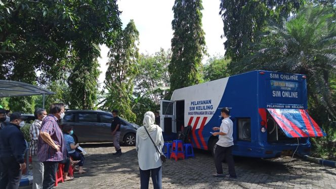 
 Layanan SIM keliling Kota Bogor. (Ibnu/Dok. Bogordaily.net)