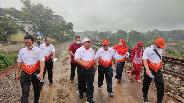 Fraksi PKS Sapa Warga Terdampak Proyek Double Track Bogor-Sukabumi