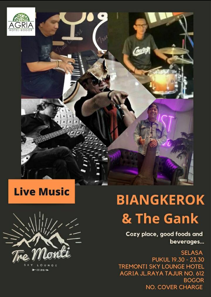 Nikmati Live Music bersama Biang Kerok & The Gank di Agria Hotel Bogor