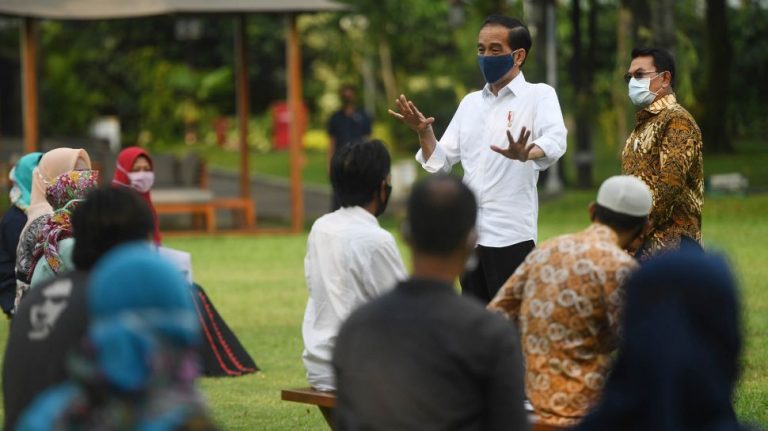 Presiden Jokowi Beri Akses Permodalan Bagi Pelaku UMKM