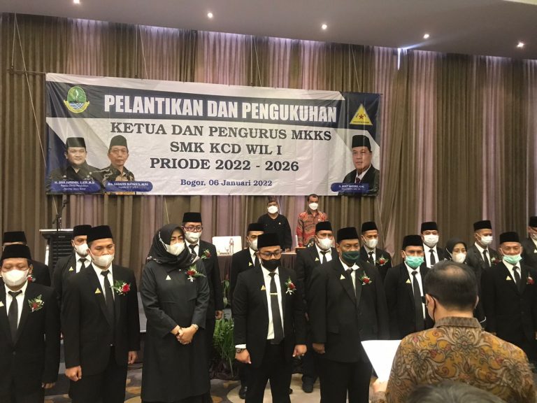 Budiantoro Kembali Dilantik Jadi Ketua MKKS Kabupaten Bogor