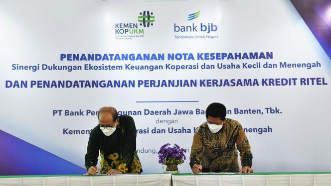 
 KemenKopUKM Gandeng Bank BJB, Unpad, dan Alumni Ikopin Ciptakan Wirausaha Muda Handal dan Koperasi Moderen. (Istimewa/Bogordaily.net)
