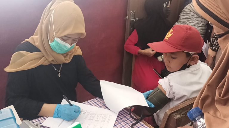 Total Sudah 250 Anak Menerima Vaksin di Puskesmas Leuwiliang