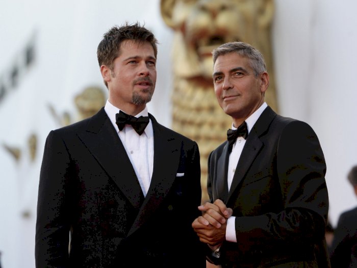 Demi Masukan Film Barunya ke Bioskop, Brad Pitt & George Clooney Rela Potong Gaji