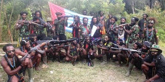 Brutal, KKB Serang Pos TNI di Kabupaten Puncak Papua