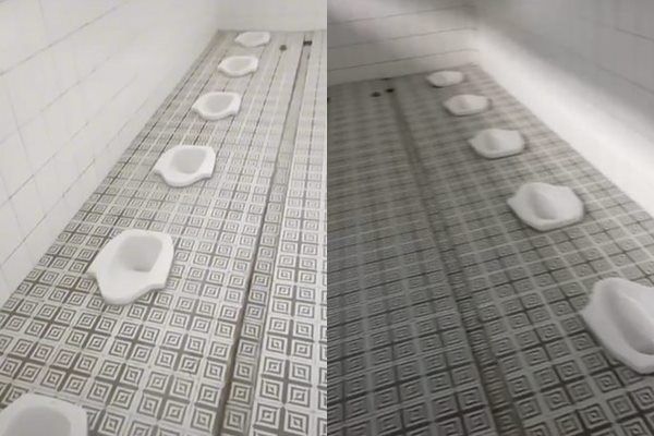 Viral, Video WC Tanpa Sekat Bikin Warganet Geli