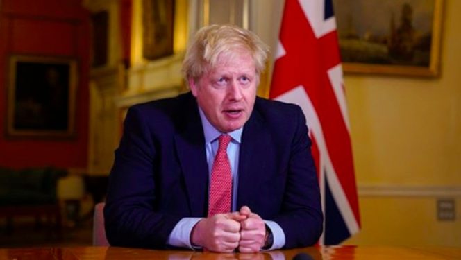 
 Perdana Menteri Inggris Boris Johnson, Hidup Berdampingan Dengan Covid-19.(detik/Bogordaily.net)